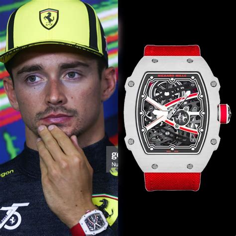 reloj richard mille leclerc|charles leclerc wrist watch.